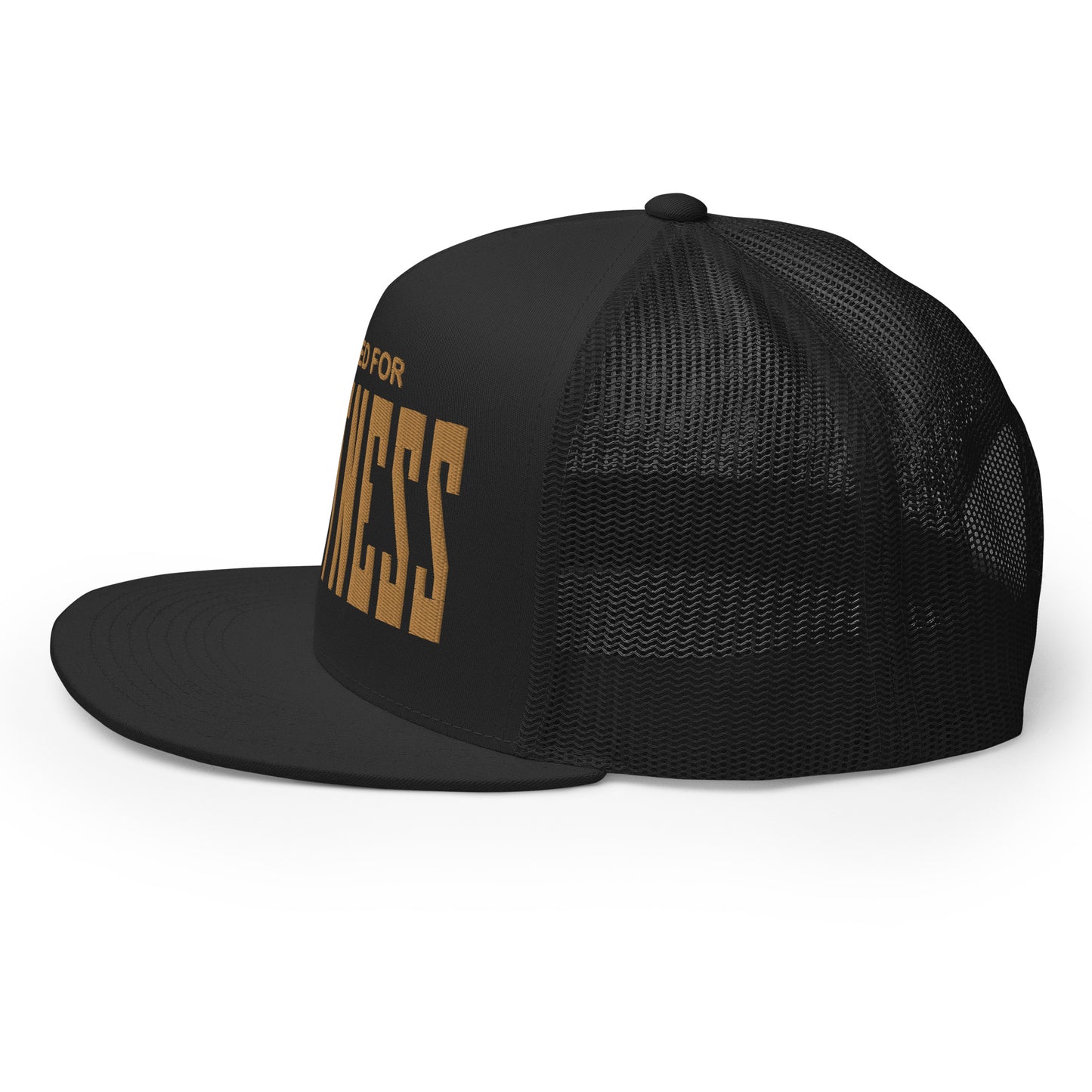 destined for GREATNESS 3D Trucker Cap CAMUNA Black