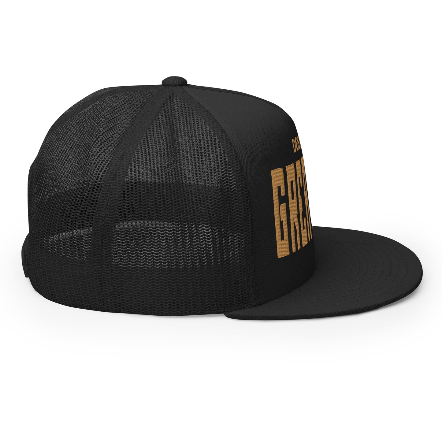 destined for GREATNESS 3D Trucker Cap CAMUNA Black